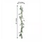 60-Inch long Frosted Green Artificial Willow Leaves Garland Wedding Decorations